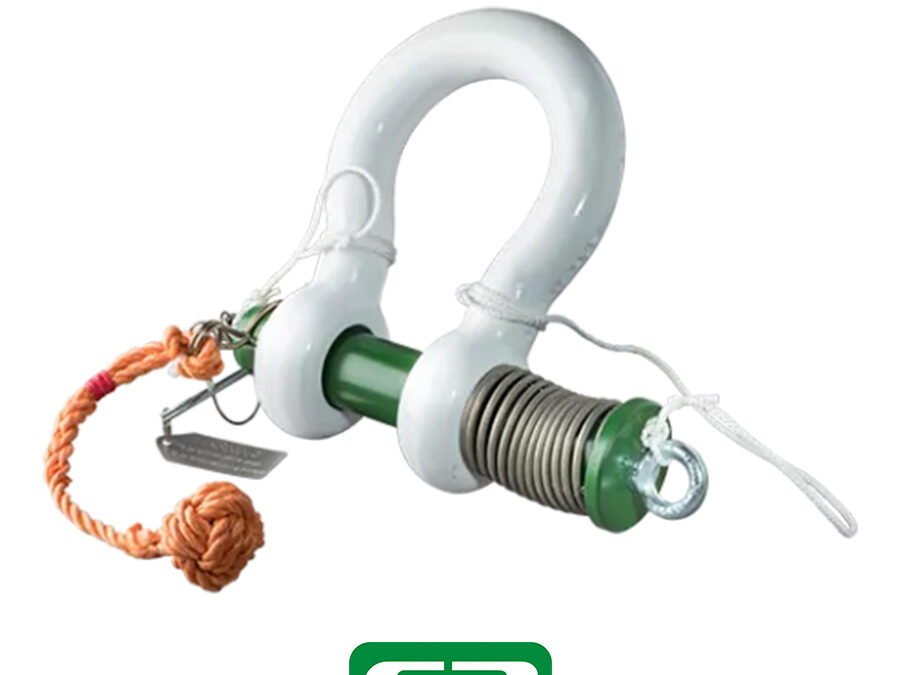 Green Pin® Spring Release ROV Shackle