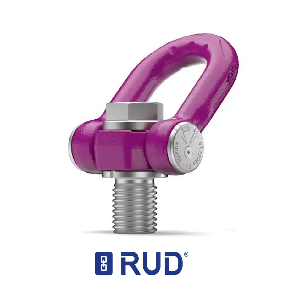 RUD ACP-TURNADO SUPERMAX: Metric Thread, Automatic Center Point Boltable Lifting Point