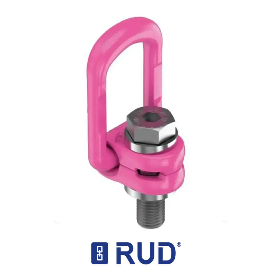 RUD VLBG Ring Bolt, metric fine thread with variable length