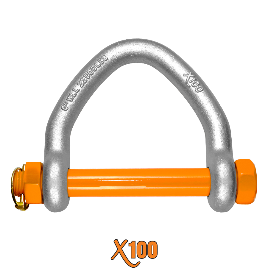 X100® Bolt Type Web Shackle