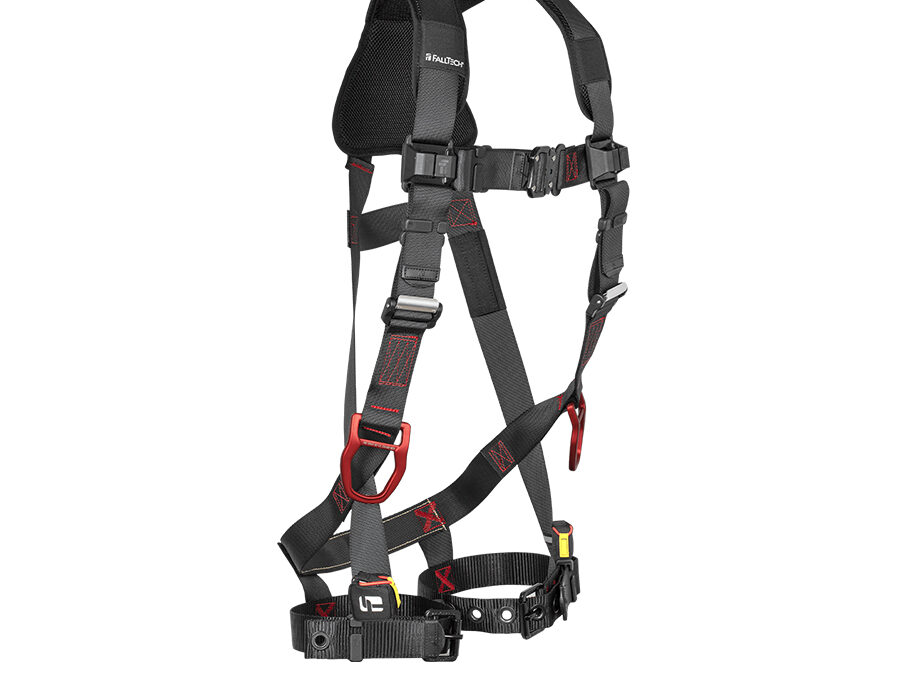 FallTech® FT-Iron 3D Standard Non-belted Full Body Harness, Tongue Buckle Leg Adjustment 8142