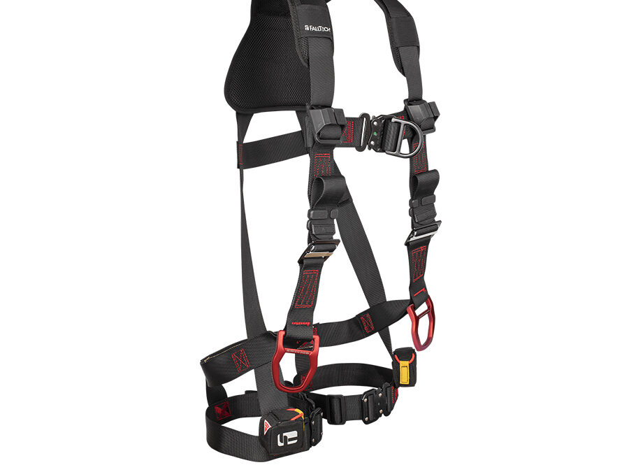 FallTech®FT-Iron™ 3D+FD Climbing Non-Belted Full Body Harness, Quck Connect Adjustments 8142FDQC