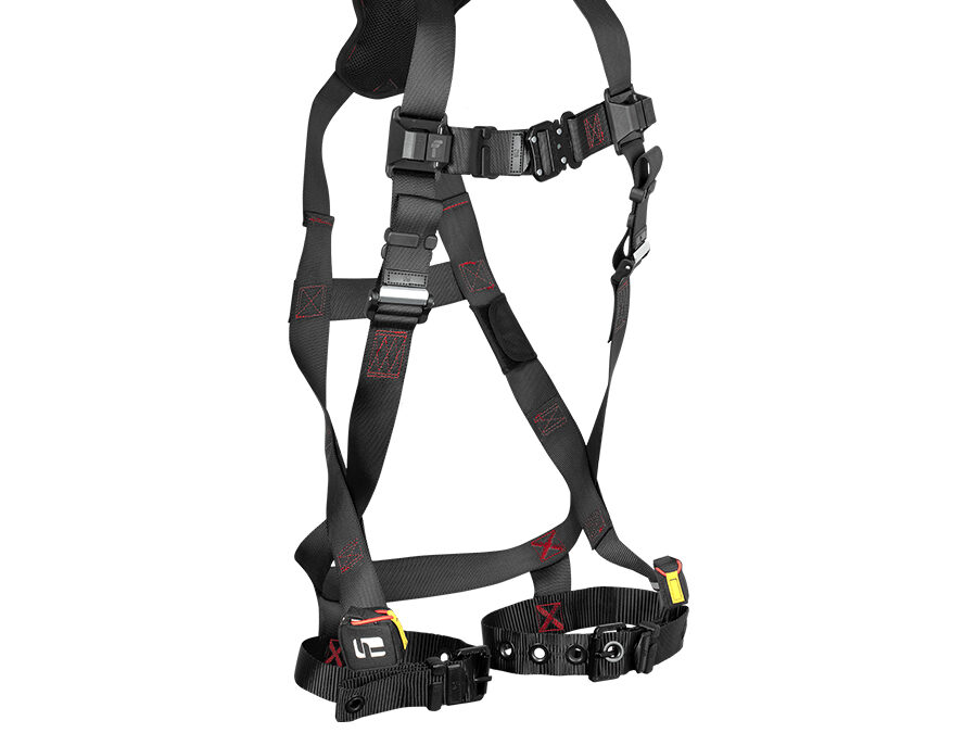 FallTech® FT-Iron 1D Standard Non-Belted Full Body Harness, Tongue Buckle Leg Adjustment 8143